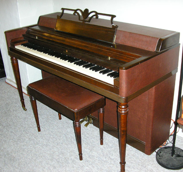 1954 Wurlitzer 36" Spinet Piano